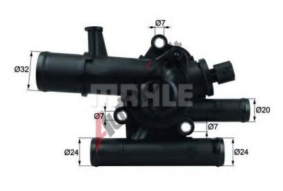 BEHR THERMOT-TRONIK Termostat chladiva BH TI 214 89, TI 214 89