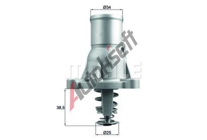 BEHR THERMOT-TRONIK Termostat chladiva BH TI 260 92, TI 260 92