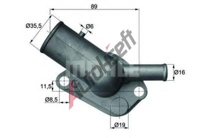BEHR THERMOT-TRONIK Termostat chladiva BH TI 64 87D, TI 64 87D
