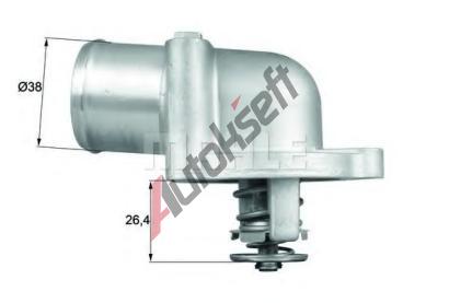 BEHR THERMOT-TRONIK Termostat - chladivo BH TI 78 87D, TI 78 87D