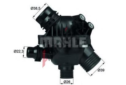 BEHR THERMOT-TRONIK Termostat - chladivo BH TM 14 97, TM 14 97