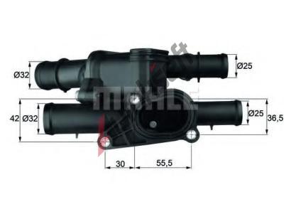 BEHR THERMOT-TRONIK Termostat - chladivo BH TM 2 105, TM 2 105