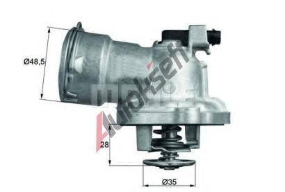 BEHR THERMOT-TRONIK Termostat chladiva BH TM 28 87, TM 28 87