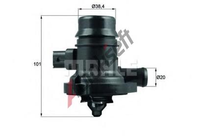 BEHR THERMOT-TRONIK Termostat chladiva BH TM 36 103, TM 36 103