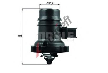 BEHR THERMOT-TRONIK Termostat chladiva BH TM 37 103, TM 37 103