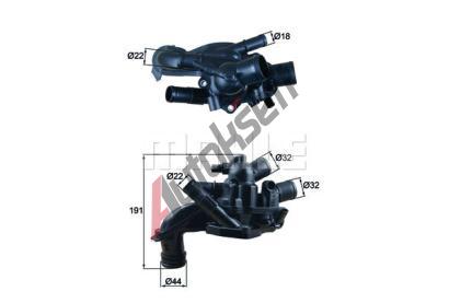 BEHR THERMOT-TRONIK Termostat chladiva BH TM 46 105, TM 46 105