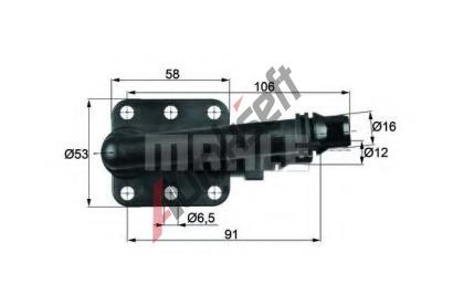 BEHR THERMOT-TRONIK Termostat - chlazen oleje BH TO 5 82, TO 5 82