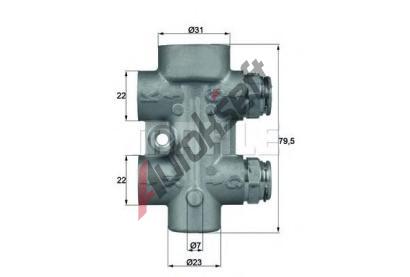 BEHR THERMOT-TRONIK Termostat chlazen oleje BH TO 8 80, TO 8 80