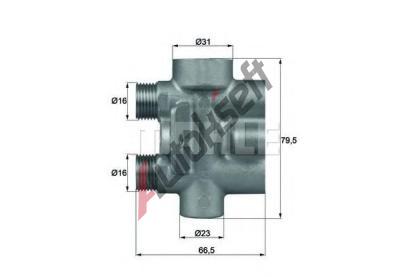 BEHR THERMOT-TRONIK Termostat chlazen oleje BH TO 9 75, TO 9 75