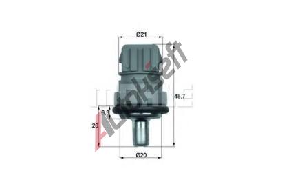 BEHR THERMOT-TRONIK Senzor teploty chladic kapaliny BH TSE 1D, TSE 1D