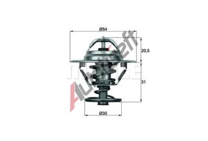 BEHR THERMOT-TRONIK Termostat - chladivo BH TX 10 81D, TX 10 81D