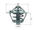 BEHR THERMOT-TRONIK Termostat chladiva ‐ BH TX 108 82D