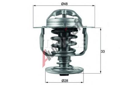 BEHR THERMOT-TRONIK Termostat chladiva BH TX 110 82D, TX 110 82D