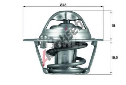 BEHR THERMOT-TRONIK Termostat chladiva BH TX 121 74D, TX 121 74D