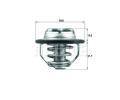 Termostat chladiva BEHR THERMOT-TRONIK ‐ BH TX 122 82