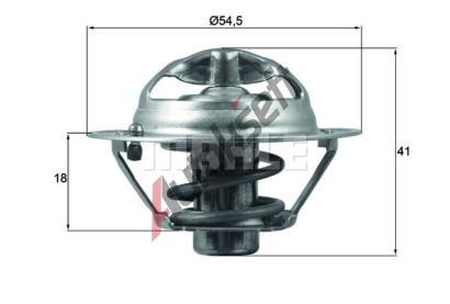 BEHR THERMOT-TRONIK Termostat chladiva BH TX 162 82D, TX 162 82D