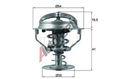 BEHR THERMOT-TRONIK Termostat chladiva BH TX 164 82D, TX 164 82D