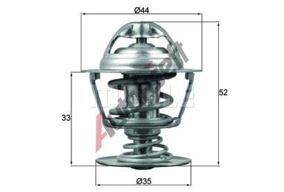 BEHR THERMOT-TRONIK Termostat chladiva BH TX 173 88D, TX 173 88D