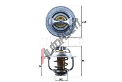 BEHR THERMOT-TRONIK Termostat chladiva BH TX 179 89D, TX 179 89D