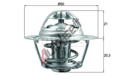 BEHR THERMOT-TRONIK Termostat chladiva BH TX 196 83D, TX 196 83D