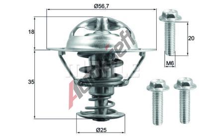 BEHR THERMOT-TRONIK Termostat chladiva BH TX 202 90D, TX 202 90D