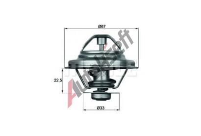 BEHR THERMOT-TRONIK Termostat chladiva BH TX 24 80D, TX 24 80D