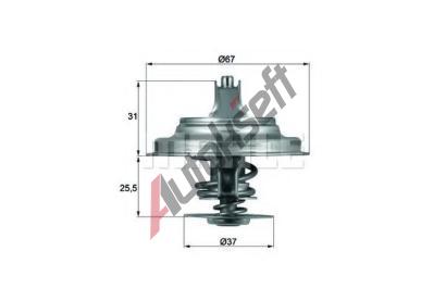 BEHR THERMOT-TRONIK Termostat chladiva BH TX 25 87D, TX 25 87D