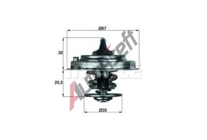BEHR THERMOT-TRONIK Termostat - chladivo BH TX 34 82D, TX 34 82D