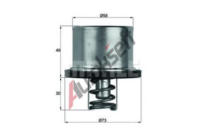 BEHR THERMOT-TRONIK Termostat - chladivo BH TX 37 79, TX 37 79