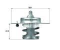 Termostat chladiva BEHR THERMOT-TRONIK ‐ BH TX 60 83D