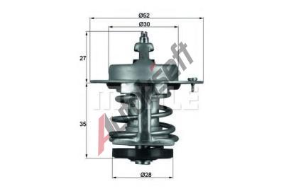 BEHR THERMOT-TRONIK Termostat - chladivo BH TX 69 79, TX 69 79