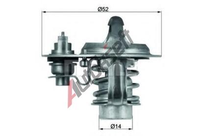 BEHR THERMOT-TRONIK Termostat - chladivo BH TX 76 88D, TX 76 88D