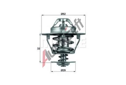 BEHR THERMOT-TRONIK Termostat - chladivo BH TX 77 88D, TX 77 88D