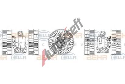 BEHR HELLA SERVICE Vnitn ventiltor BHS 8EW 009 158-171, 8EW 009 158-171