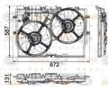 Vtrk chlazen motoru BEHR HELLA SERVICE ‐ BHS 8EW 351 041-451