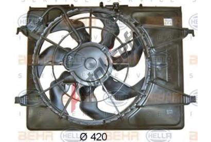 BEHR HELLA SERVICE Vtrk chlazen motoru BHS 8EW 351 043-351, 8EW 351 043-351