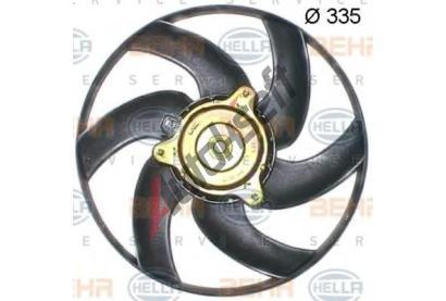 BEHR HELLA SERVICE Vtrk chlazen motoru BHS 8EW 351 043-511, 8EW 351 043-511