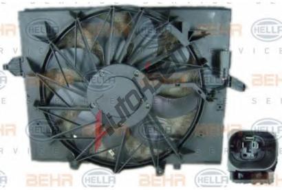 BEHR HELLA SERVICE Vtrk chlazen motoru BHS 8EW 351 104-451, 8EW 351 104-451