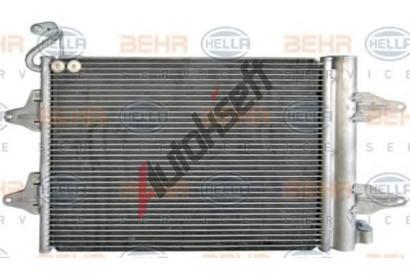 BEHR HELLA SERVICE Kondenztor klimatizace BEHR HELLA SERVICE Version ALTERNATIVE BHS 8FC 351 301-534, 8FC 351 301-534