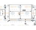 Kondenztor klimatizace BEHR HELLA SERVICE ‐ BHS 8FC 351 302-531