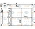 Kondenztor klimatizace BEHR HELLA SERVICE ‐ BHS 8FC 351 303-231