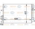 Kondenztor klimatizace BEHR HELLA SERVICE ‐ BHS 8FC 351 318-431