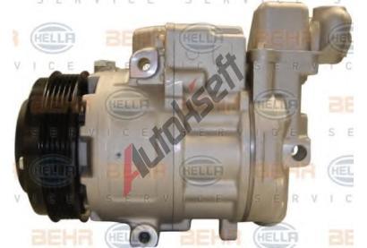 BEHR HELLA SERVICE Kompresor klimatizace BEHR HELLA SERVICE Version ALTERNATIVE BHS 8FK 351 110-711, 8FK 351 110-711