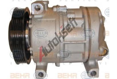 BEHR HELLA SERVICE Kompresor klimatizace BEHR HELLA SERVICE Version ALTERNATIVE BHS 8FK 351 114-651, 8FK 351 114-651