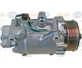 BEHR HELLA SERVICE Kompresor klimatizace BEHR HELLA SERVICE Version ALTERNATIVE BHS 8FK 351 121-541, 8FK 351 121-541