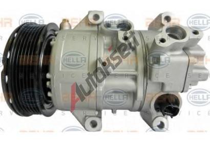 BEHR HELLA SERVICE Kompresor klimatizace BEHR HELLA SERVICE Version ALTERNATIVE BHS 8FK 351 125-621, 8FK 351 125-621