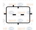 BEHR HELLA SERVICE Kompresor klimatizace BEHR HELLA SERVICE Version ALTERNATIVE BHS 8FK 351 127-871, 8FK 351 127-871
