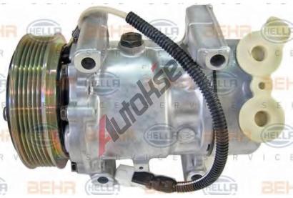 BEHR HELLA SERVICE Kompresor klimatizace BEHR HELLA SERVICE Version ALTERNATIVE BHS 8FK 351 316-511, 8FK 351 316-511