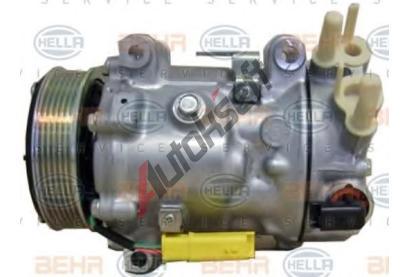 BEHR HELLA SERVICE Kompresor klimatizace BHS 8FK 351 334-271, 8FK 351 334-271 BEHR HELLA SERVICE Kompresor klimatizace BHS 8FK 351 334-271, 8FK 351 334-271