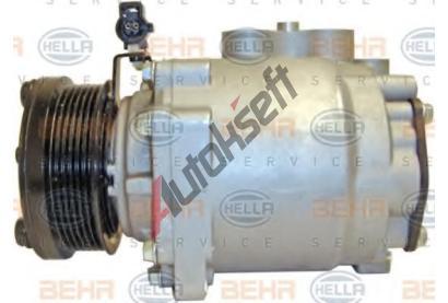 BEHR HELLA SERVICE Kompresor klimatizace BEHR HELLA SERVICE Version ALTERNATIVE BHS 8FK 351 334-611, 8FK 351 334-611